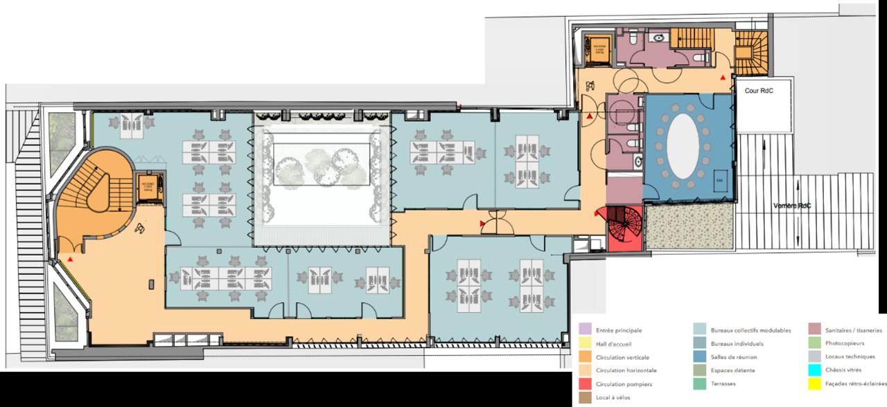 Bureau Paris 2262m² Location bureau Paris OLBUR2101137 24